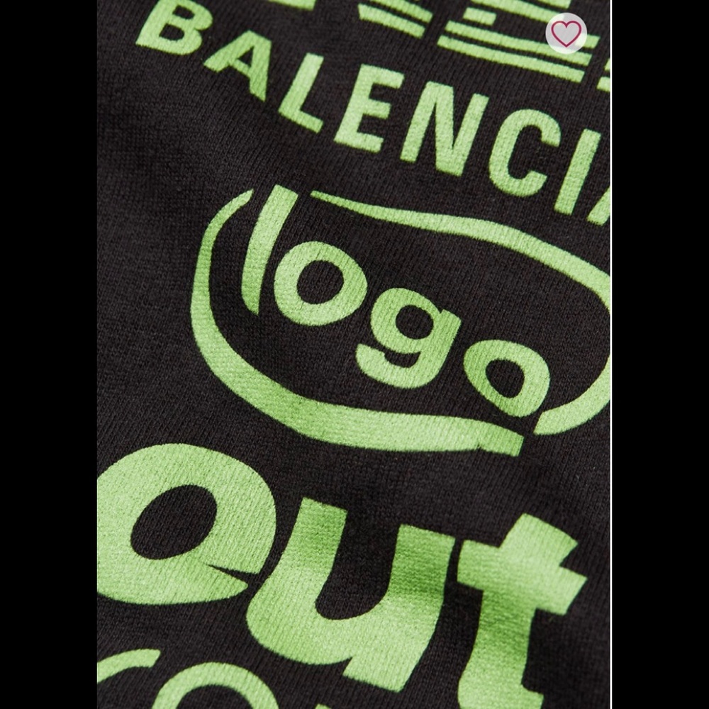 Balenciaga Logo Hoodie Sweatshirt - Picture 6 of 6